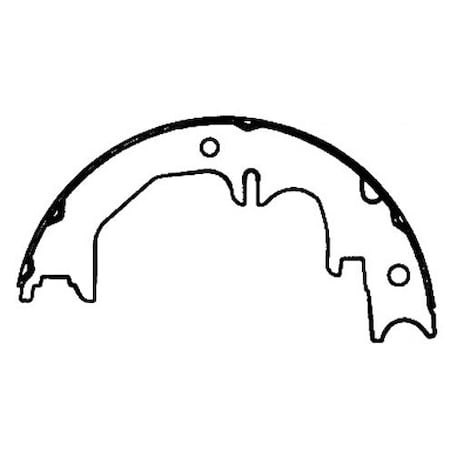 Centric Brake Shoes,111.08500